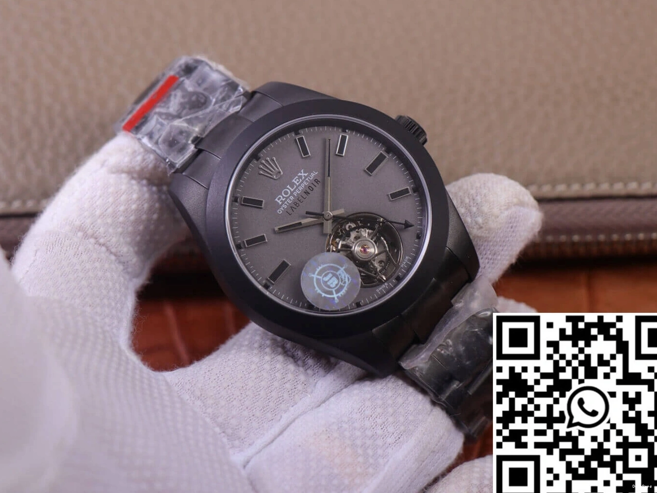 Milgauss Rolex LNT01HS-001 JB Base Black Noir 116400 Factory watch Design Label Replica case 0115